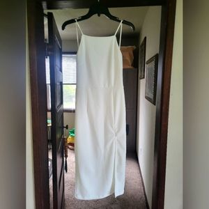 Lulu's White Cocktail Dress